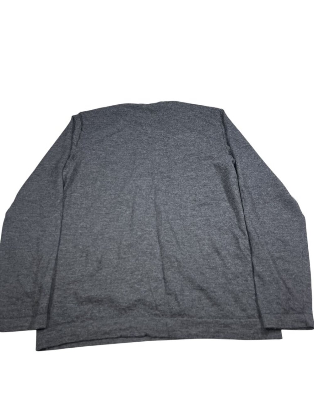 John Varvatos Mens Gray Cashmere Pullover Sweater Size XL Elbow Pads Comfort